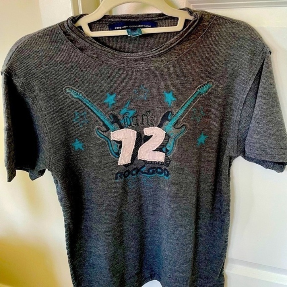 Limited Edition French Connection (FCUK) guitar t-shirt (S)​​